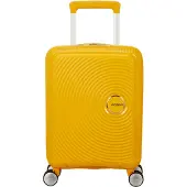American Tourister Soundbox Mini Koffer 22L, Golden Yellow