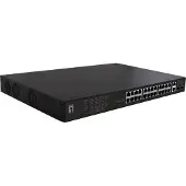 Level One FGP-2831, Unmanaged, Fast Ethernet (10/100), Power over Ethernet (PoE), Rack-Einbau, 1U