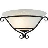 Elstead Lighting Elstead Torchiere Wandleuchte E27 Schwarz, UK