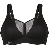 Anita Sport-BH "Sport BH air control DeltaPad", Damen, Gr. 90, Cup F, schwarz, Stoff, Obermaterial: 49% Polyamid PA. 39% Polyester PES. 12% Elasthan EL., BHs Sport-BH
