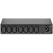 Schneider Electric - Rack PDU, Basic, 0U/1U, 120-240V/15A, 220-240V/10A, (8) C13