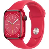 Apple Watch Series 8 41mm (A2773) Red Alu Sport Band Red CEL Neu
