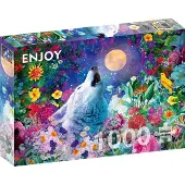 Enjoy Puzzle Wolf Moon 1000 Teile