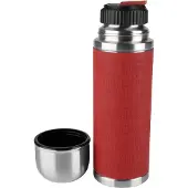 EMSA Thermosflasche Senator mit Silikonhülle Rot 0,5L