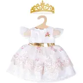 Heless baby-Puppenkleid Prinzessinnen 35-45 cm rosa 2-teilig