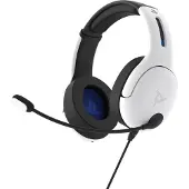 PDP LVL50 - Kopfhörer - Kopfband - Gaming - Weiß - Binaural - Lautstärke + - Lautsärke - 051-099-EU-WH