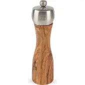Peugeot Fidji Salzmühle Salz Mühle Edelstahl / Olivenholz 20 cm 33835