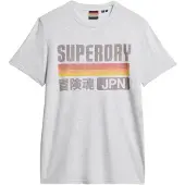 Superdry Japan Stripe Relaxed Kurzarm-t-shirt