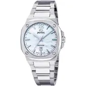 Jaguar J1027/1 RC. Uhr Damenuhr Edelstahl Datum silber