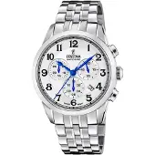 Festina Chronographen Chrono Swiss Made White