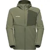 Mammut - Mehrzweckjacke - Madris Light ML Hooded Jacket Men Marsh für Herren - Größe M - Khaki