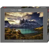 Heye Puzzle Guanacos, 1000 Stück(e), Landschaft