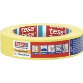TESA Präzisionskrepp 4334 glatt gelb L.50m B.25mm Rl.
