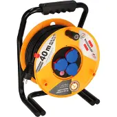 Brennenstuhl Brobusta IP44 Gewerbe-/Baustellen-Kabeltrommel 40m H07RN-F 3G2,5, 1318940