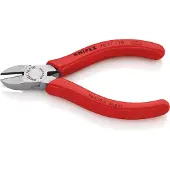 Knipex Seitenschneider L.110mm Kopf pol.Ku.-Überzug max.1,2mm