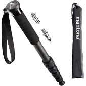 Mantona Pro ONE 165C, 165 cm, Karbon, Schwarz