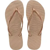 Havaianas Slim, Weiblich, Erwachsener, Flip-Flops, Roségold, Einfarbig, 41 - 42