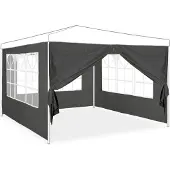 Relaxdays 4x Pavillon-Seitenwand