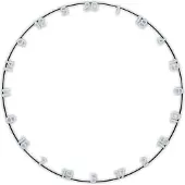Unicorn Eclipse Ultra-Visible Number Ring - 30% Larger