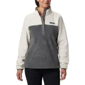 Columbia Sweatjacke Benton Springs 1/2 Snap Pull Over II Damen Grey-XL