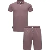 Ragwear Poloshirt "Set Porpi" 2 Stk. Modisches Herren Set aus Hemd und kurzer Hose