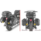Givi Royal Enfield Super Meteor 650 2023 Montage Seitenkoffer