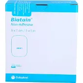 Biatain Schaumverband 5x7 cm nicht haftend 10 St Verband