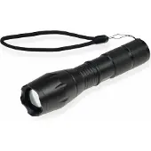 Chilitec LED-Taschenlampe CTL10 Zoom, 10 W, schwarz, 350 lm, 136x37 mm