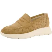 Paul green Velour grain Slipper Beige in Gr. 40