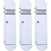 Stance Basic 3 Pack Crew Socks white Gr. S