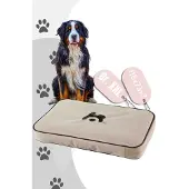 Maelson Lounge Mat Hundekissen - beige XXL 120 - (115 x 73 x 7cm)