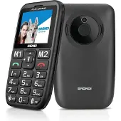 Brondi 10279060, Balken, Dual-SIM, 6,1 cm (2.4"), 1,3 MP, 600 mAh, Schwarz