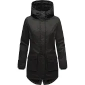 NAVAHOO Parka "Brinjaa" mit Kapuze Modischer Winter Kurzmantel mit zahlreichen Taschen