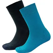 Devold - Kid's Daily Merino Medium Sock 2-Pack - Multifunktionssocken Gr 31-34 blau