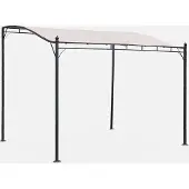 Sweeek - Wand-Pergola 3x2,5 m - Beige