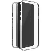 Black Rock 360° Glass Handyhülle 15,5 cm (6,1") Cover Silber, Transparent