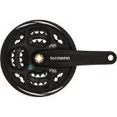 Shimano Altus FC-M311 Kurbelgarnitur 42/32/22 schwarz 175mm 2022 Kurbelgarnituren