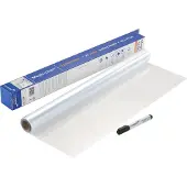 Legamaster Magic Charts , für Cleanboards, blanko, selbstklebend & beschreibbar, inkl. Boardmarker, B 600 x H 800 mm, 100 % recyclingfähig, Polypropylen, transparent, 25 Blatt