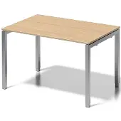 Bisley Schreibtisch Cito Maße: 120 x 65-85 x 80 cm (B x H x T) 3-Schicht-Spanplatte, melaminharz Farbe der Tischplatte: ahorn