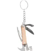 Kikkerland Multitool mit Hammer 5 in 1 Schlüsselanhänger