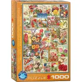 Eurographics Puzzle Saatgutkatalog: Blumen 1000 Teile