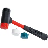 Bgs Wechselkopf-Hammer-Satz Fiberglasstiel Ø 38 mm