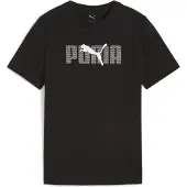 Puma T-Shirt "ESS LOGO LAB TEE B" für Jugendliche, Kurzarm, Regular Fit, Rundhals-Ausschnitt