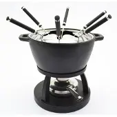 MÄSER Fonduetopf "Gusseisen" Set, 10 Stk. tlg. Gusseisen
