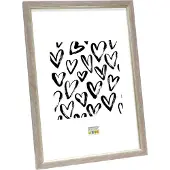 Deknudt S46AF3, Kunststoff, Beige, Einzelbilderrahmen, 10 x 15 cm, Rechteckig, 123 mm