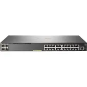 HP Aruba Networking Aruba 2930F 24G PoE+ 4SFP+, Managed, L3, Gigabit Ethernet (10/100/1000), Power over Ethernet (PoE), Rack-Einbau, 1U