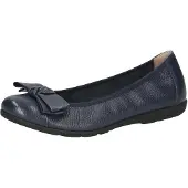 Caprice Leder-Ballerinas in Schwarz - 42