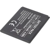 AccuCell Akku passend für ALCATEL One Touch 990 Bluish Black, CA
