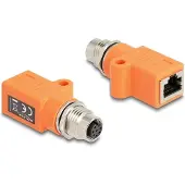 DeLOCK 60618, M12, RJ45, Orange