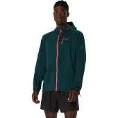 Asics Kapuzenjacke FUJITRAI EITE WATERPROOF JACKET 2011d265-300 | Größe: L